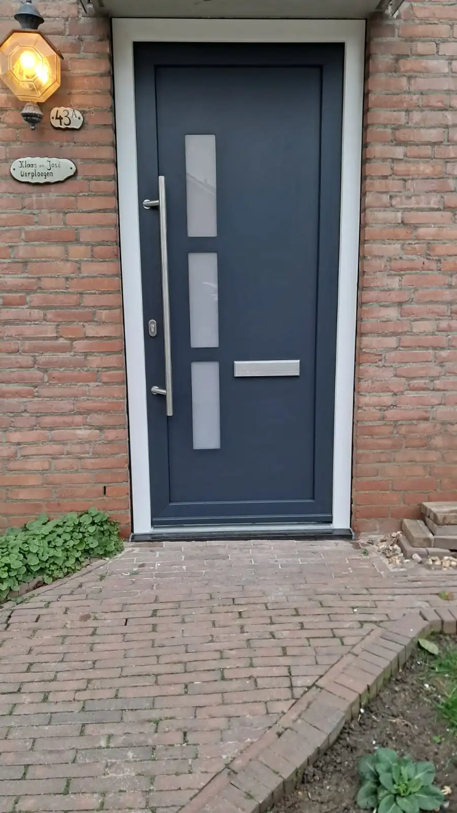 Kunststof voordeur voordelig met glas Boxmeer